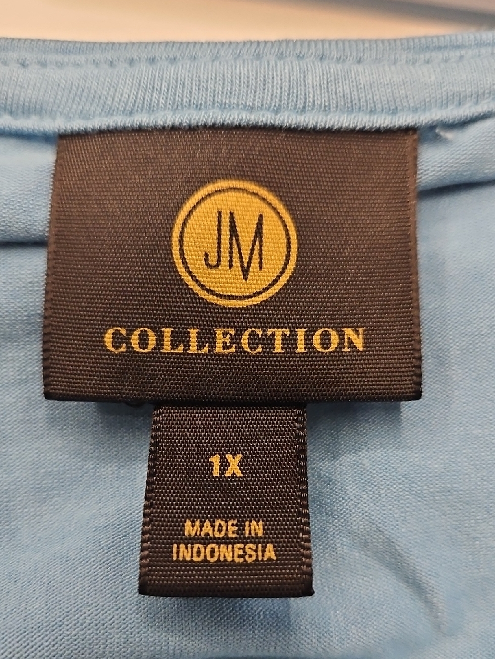 JM Collection SET OF 2 Sleeveless Tank Top in Aqua And Blue Size 1X - Picture 5 of 7